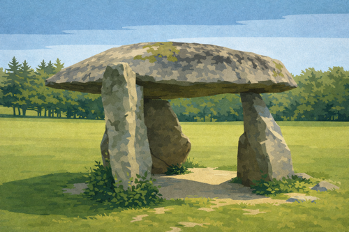 Spinsters' Rock Burial Chamber