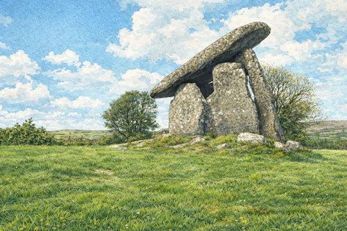 Trevethy Quoit dolmen