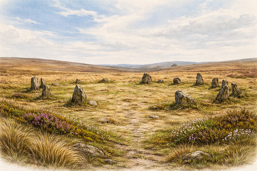 White Moor Down Stone Circle